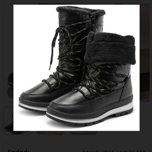 Cozy Black Winter Boots for Women